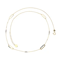 10K 2-TONE GOLD NECKLACE – 18