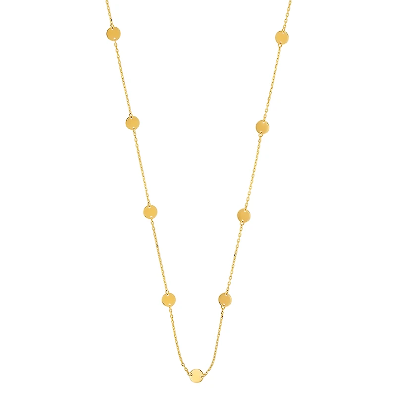 COLLIER EN OR 10K – 18’’