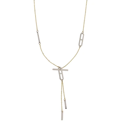 COLLIER EN OR 2 TONS 10K – 18’’