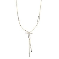 COLLIER EN OR 2 TONS 10K – 18’’