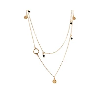 COLLIER EN OR JAUNE 10K – 17-19’’