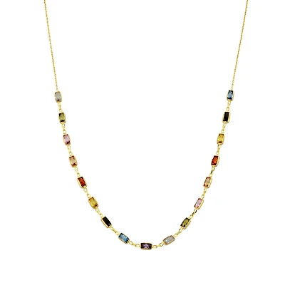 COLLIER OR JAUNE 14K - 18''