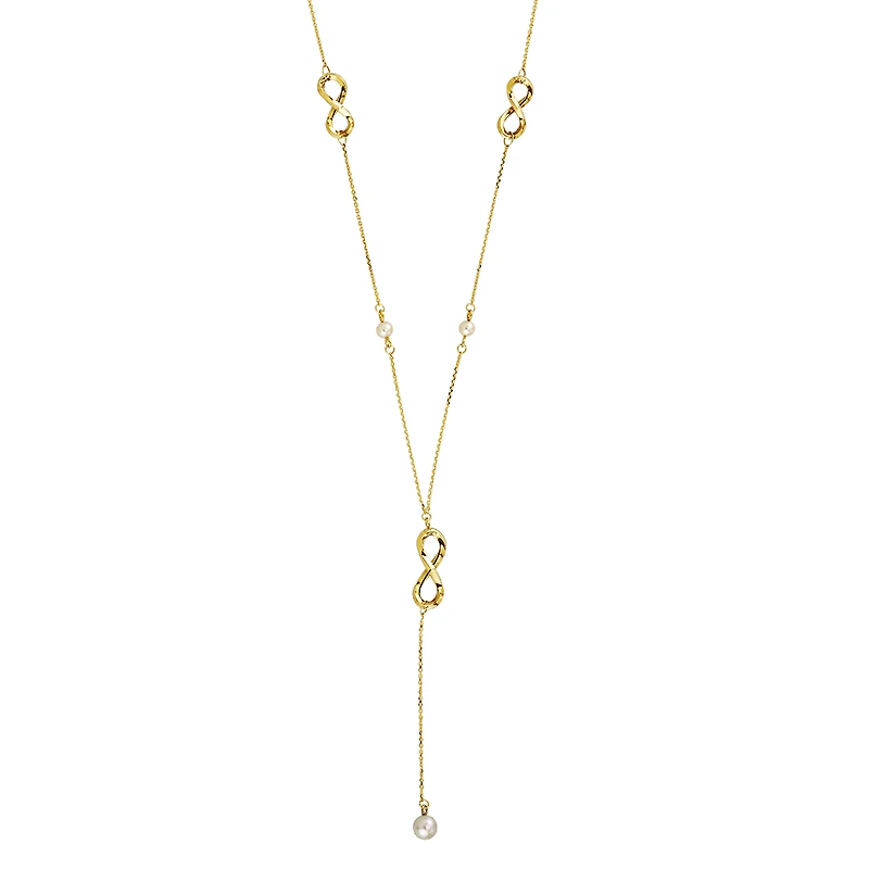 COLLIER OR JAUNE 10K - 19''