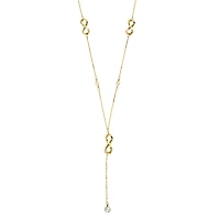 COLLIER OR JAUNE 10K - 19''