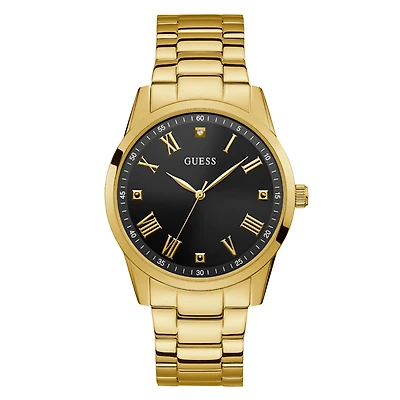 GUESS VERTEX WATCH WITH DIAMOND 42M
