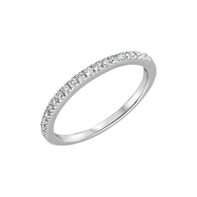 10K WHITE GOLD RING