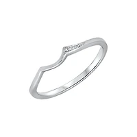 10K WHITE GOLD RING
