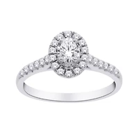 RING FOR WOMEN 10K WHITE GOLD