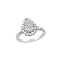 10K GOLD RING WITH DIAMONDS
