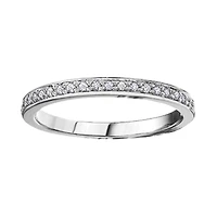 JONC EN OR BLANC 14K