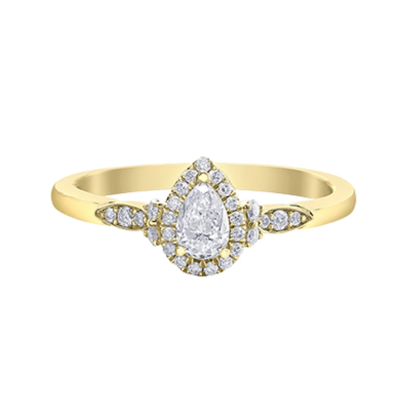 14K YELLOW GOLD RING