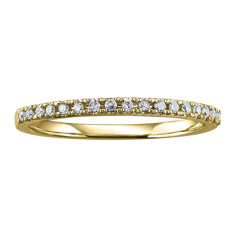 JONC EN OR 14K POUR FEMME