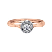 2 TONE 10K GOLD RING FOR WOMEN