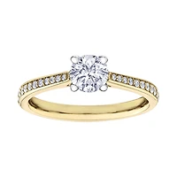 BAGUE OR 2 TONS 14K