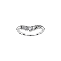 10k white gold ring