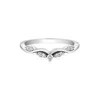 10k white gold bangle