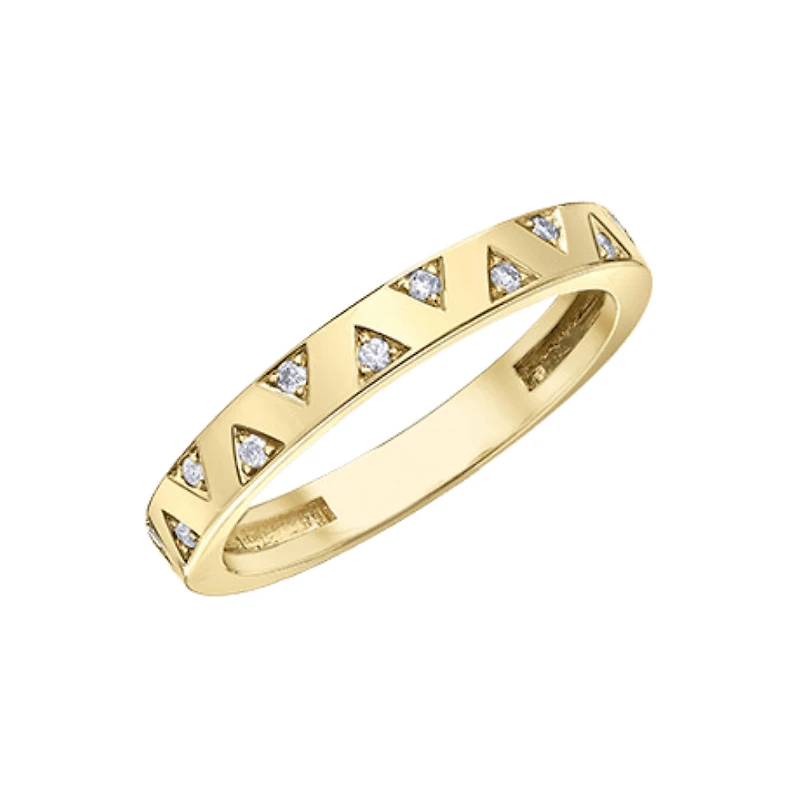 10K YELLOW GOLD BAND