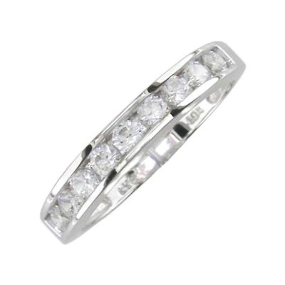 10K WHITE GOLD RING