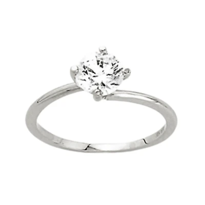 10K WHITE GOLD RING