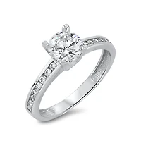 10K WHITE GOLD RING