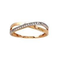 10K GOLD RING - RHODIUM