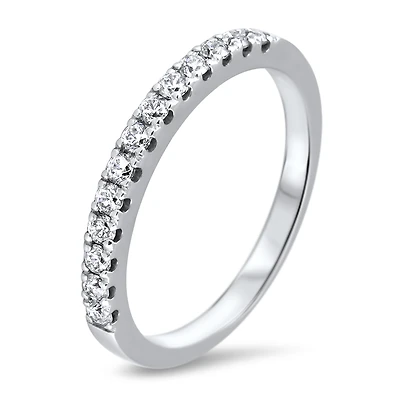 10K WHITE GOLD RING
