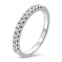 10K WHITE GOLD RING