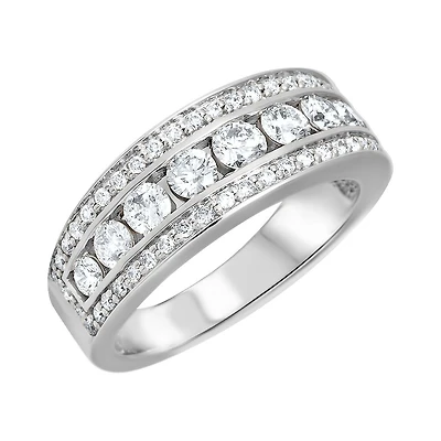 14K WHITE GOLD RING