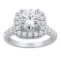 BAGUE À DIAMANTS EN OR 14K