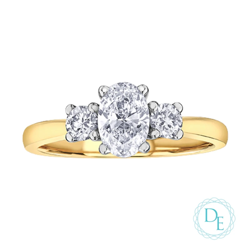 BAGUE EN OR 2 TONS 14K