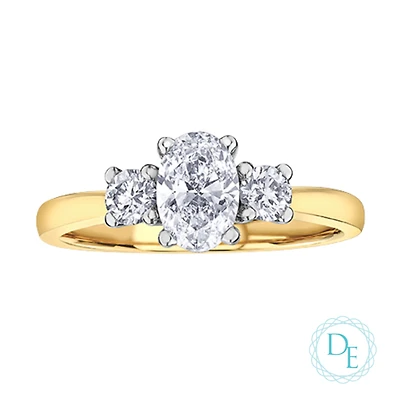 14K 2 TONES RING