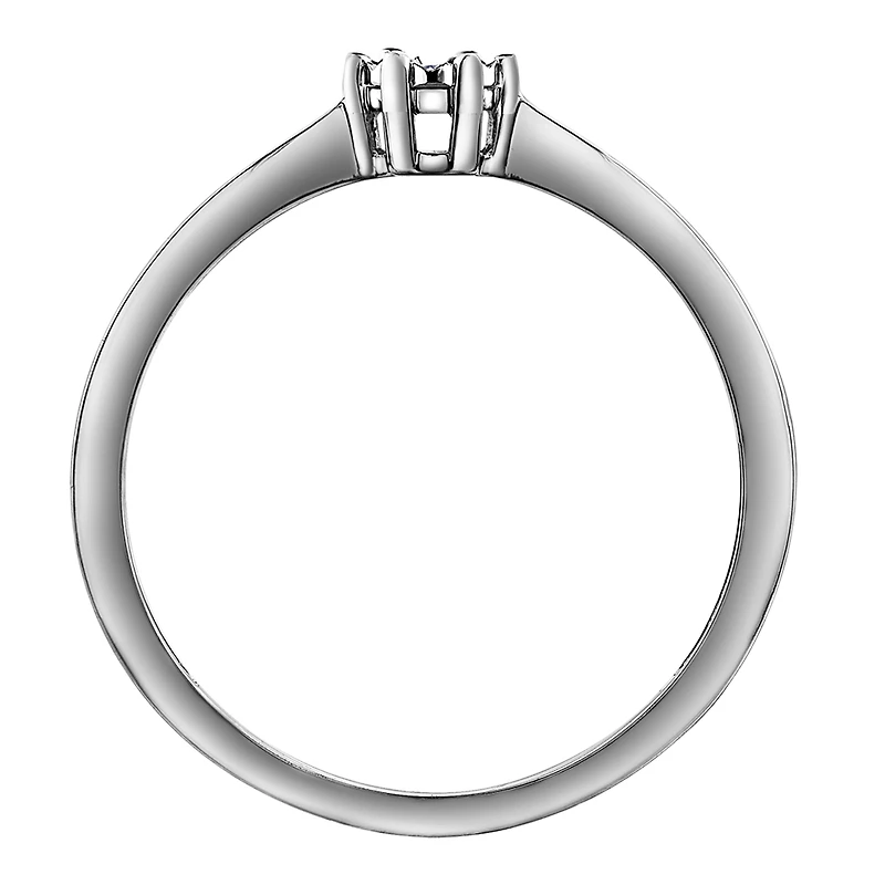 BAGUE EN OR 10K AVEC DIAMANT