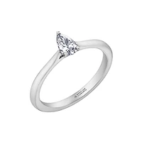 14K WHITE GOLD RING