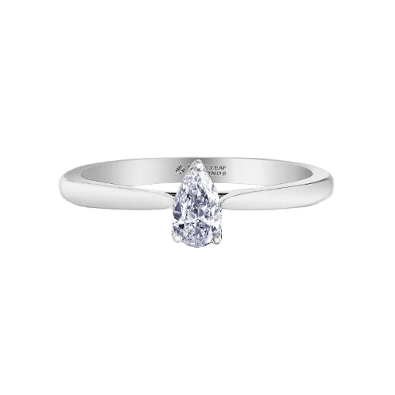 14K WHITE GOLD RING