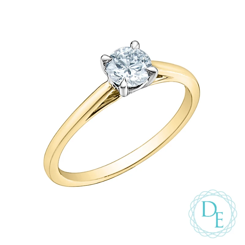 BAGUE SOLITAIRE (0.50
