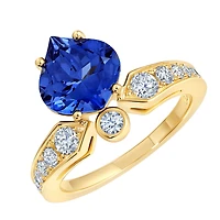 BAGUE OR JAUNE 14K