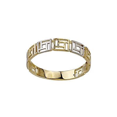 10K GOLD RING- RHODIUM