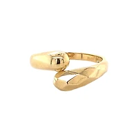 BAGUE OR JAUNE 10K