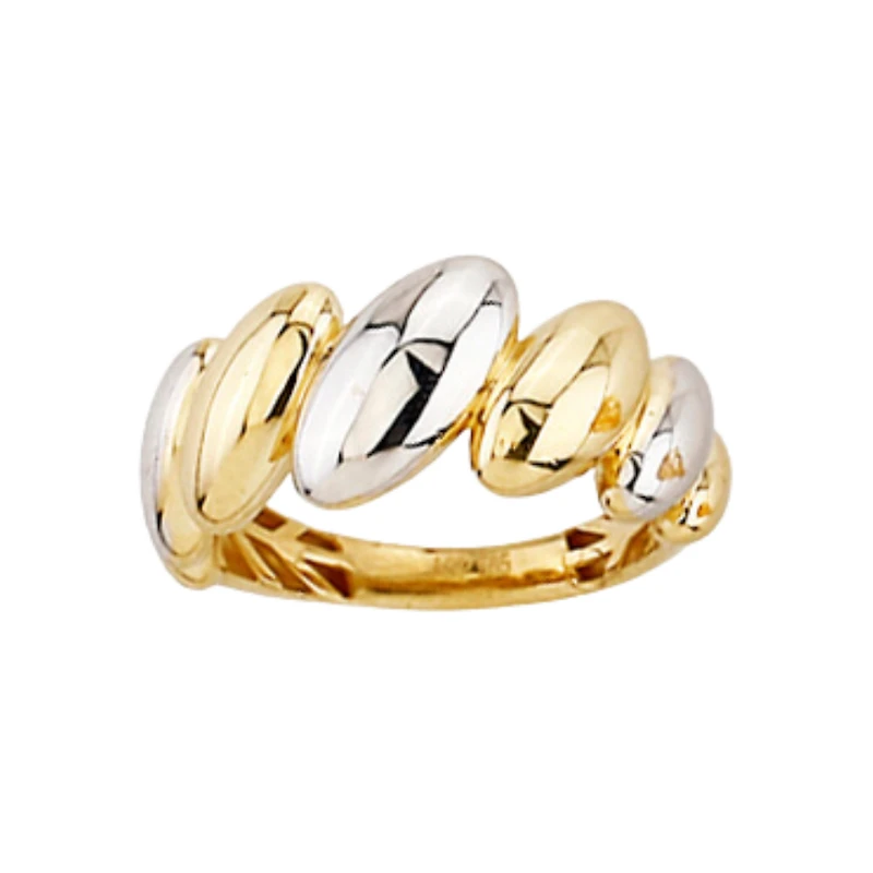 BAGUE OR JAUNE 10K