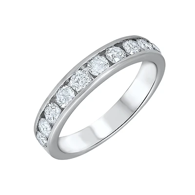 BAGUE OR BLANC 14CT