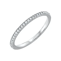 10K WHITE GOLD RING