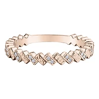 10K PINK GOLD RING