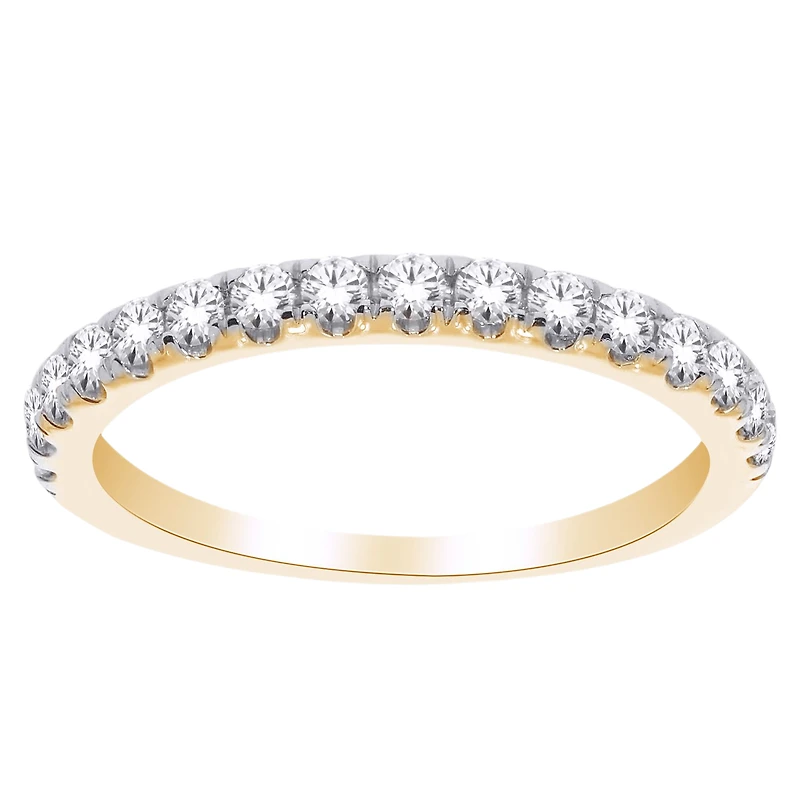 BAGUE OR JAUNE 10K