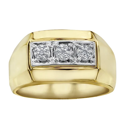 10K GOLD WEDDING RING FOR MEN
