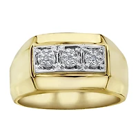 10K GOLD WEDDING RING FOR MEN