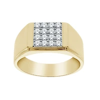 RING FOR MEN 10K YELLOW GOLD