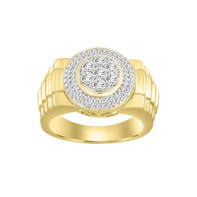 MEN'S RING 10K YELLOW GOLD