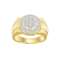 MEN'S RING 10K YELLOW GOLD