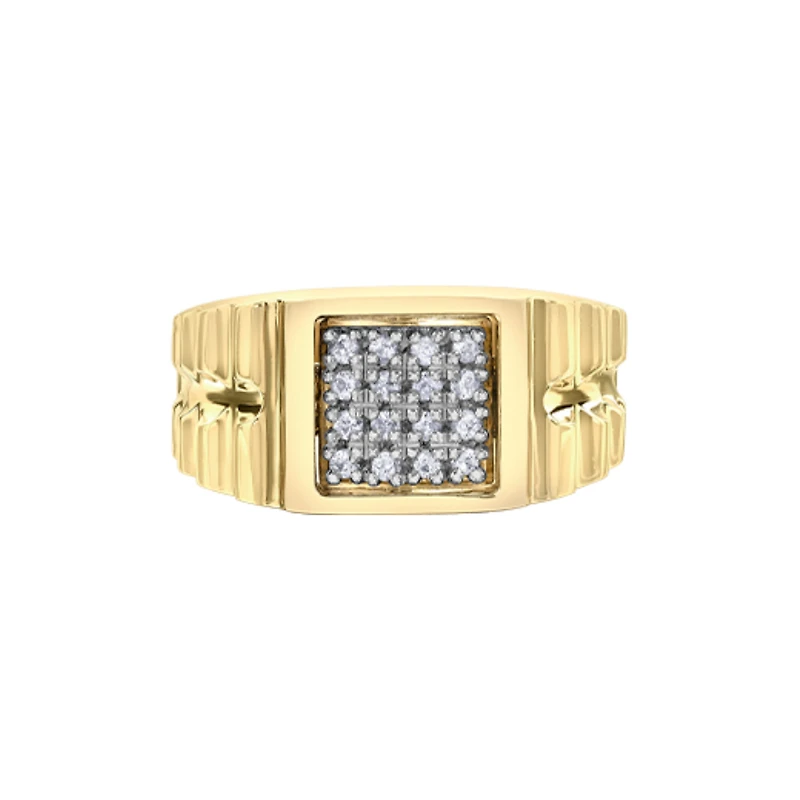 10K GOLD WEDDING RING FOR MEN