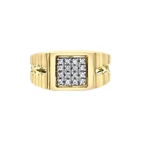 10K GOLD WEDDING RING FOR MEN